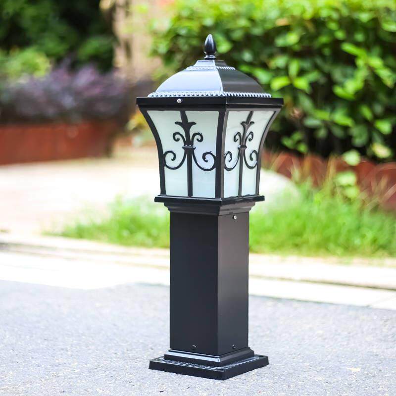 太阳能柱头灯室外庭院围墙灯大门柱子户外防水别墅墙头灯家用超亮