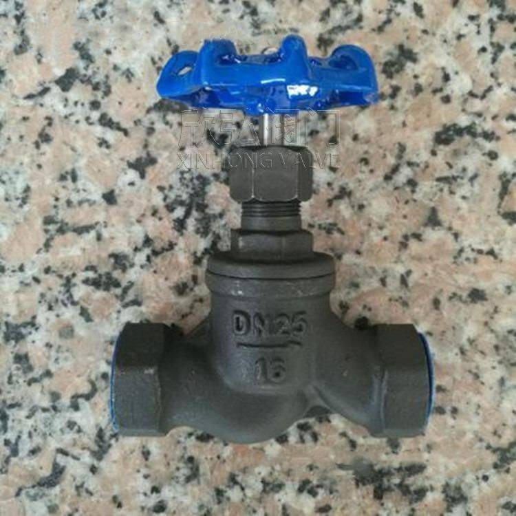 J11H铸钢内螺纹截止阀 硬密封 氨用 锻造 角式 欣弘阀门