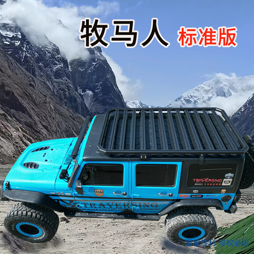 北京BJ40 BJ80 0 JEEP牧马人JL JK 汽车顶行李架拓展平台旅行货框