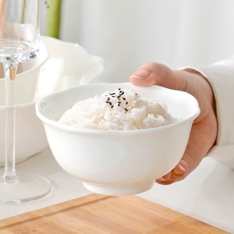 优质无铅骨瓷一级品荷口碗