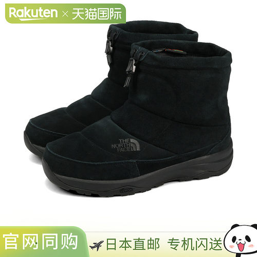 日本直邮The North Face Nuptse 短靴 SH WP 绒面革The North Fac
