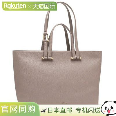 日本直邮FURLA Duet 托特包/手提包灰色女士FURLA WB01453 HSF000