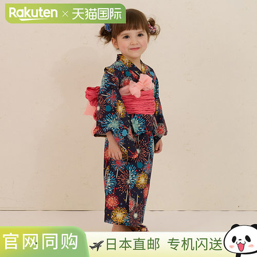 日本直邮sense of wonder烟花图案浴衣套装