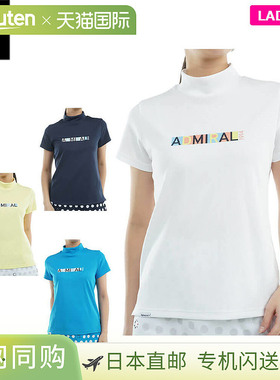 日本直邮Admiral 女士 CARAT Dry 短袖立领衬衫 ADLA532 高尔夫服