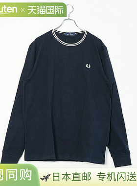 日本直邮FRED PERRY 双尖头长袖T恤 [M9602]