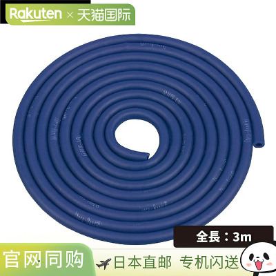 日本直邮D&M THERABAND 弹力带管泡罩包装长度 3m 强度等级 + 2