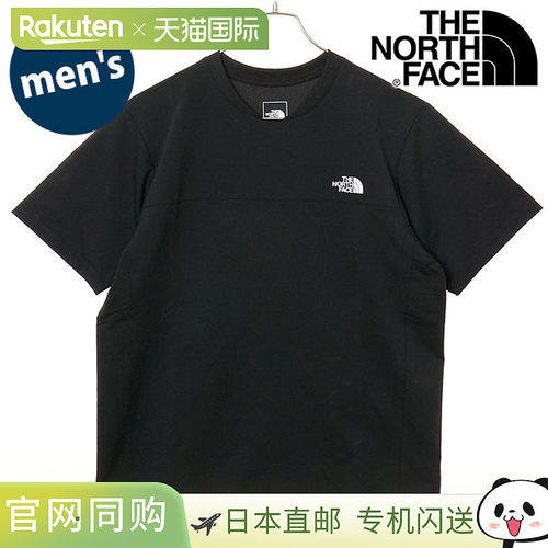 日本直邮THE NORTH FACE 短袖 Tech Crew NT22599-K SS25 S/S Tec
