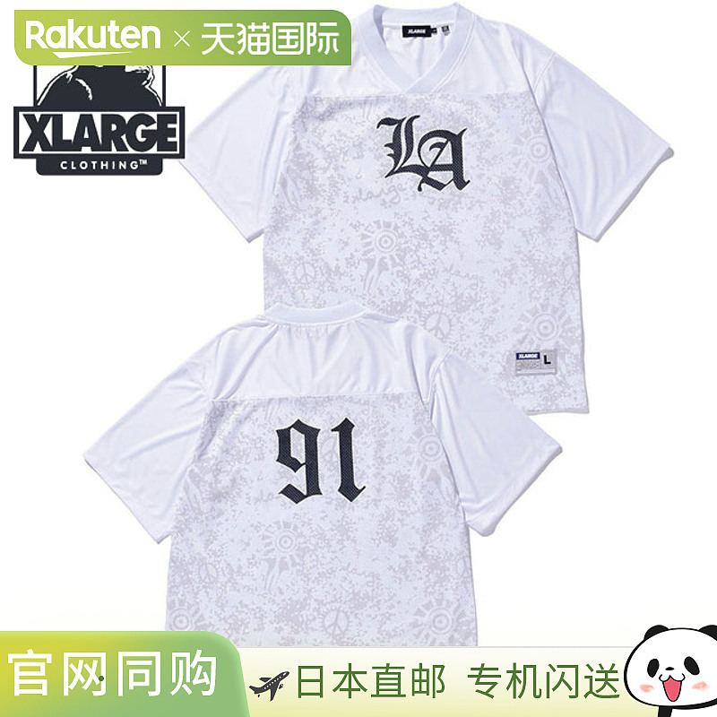 日本直邮XLARGE 复古英格兰足球球衣 [101252011028 SU25] 复古英