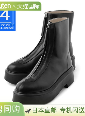 日本直邮THE ROW 踝靴黑色女士大码 f1144 l64r blk 拉链靴 1