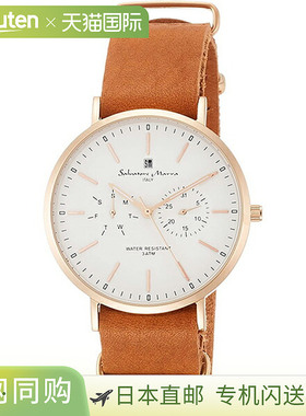 日本直邮SM15117-PGWHPG Salvatore Marra 中性手表