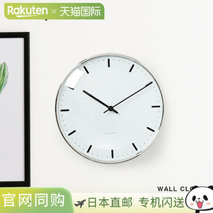 HALL CITY WALL CLOCK 北欧简约风 日本直邮ARNE 210mm JACOBSEN
