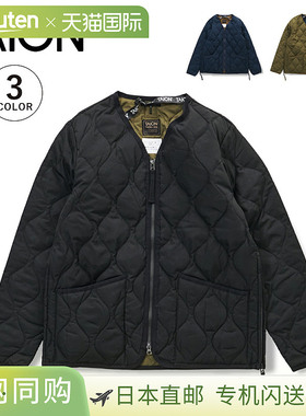 TAION 泰翁男士羽绒服外套军事款 V 领拉链男士 MILITARY V-NECK