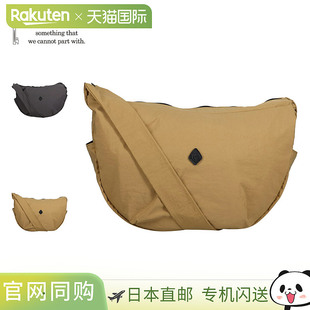 CLEDRAN POID POCKET SHOULDER 女式轻便单肩包 A4 尺寸 灰色/米