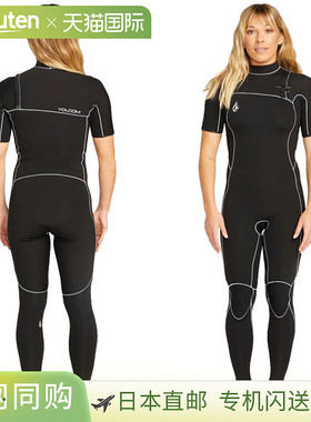 日本直邮Volcom 女士MODULATOR 2 毫米短袖潜水服 O9512309/博尔M