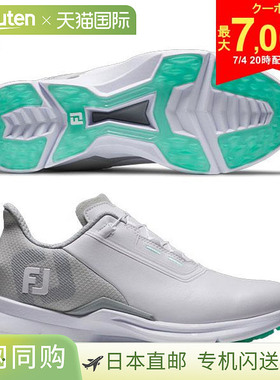 [女款] FootJoy Fuel Boa 91292 无钉高尔夫球鞋 白色 x 灰色