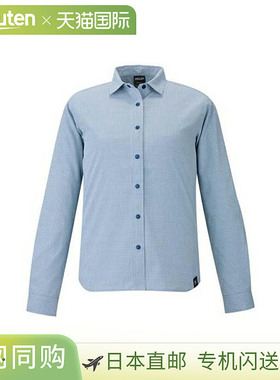 日本直邮MILLET 防虫格纹衬衫长袖女士MIV03221-N7317