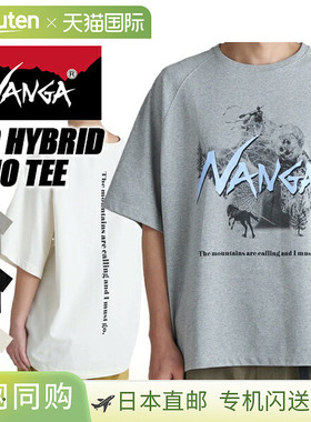 NANGA ECO HYBRID echo T恤 nw2411-1g810-c 大廓形 男女通用 天