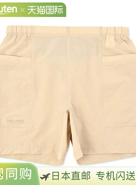 日本直邮Marmot DA 透气短裤 MTSS25MHP032 BLACK（黑色）KHAKI（