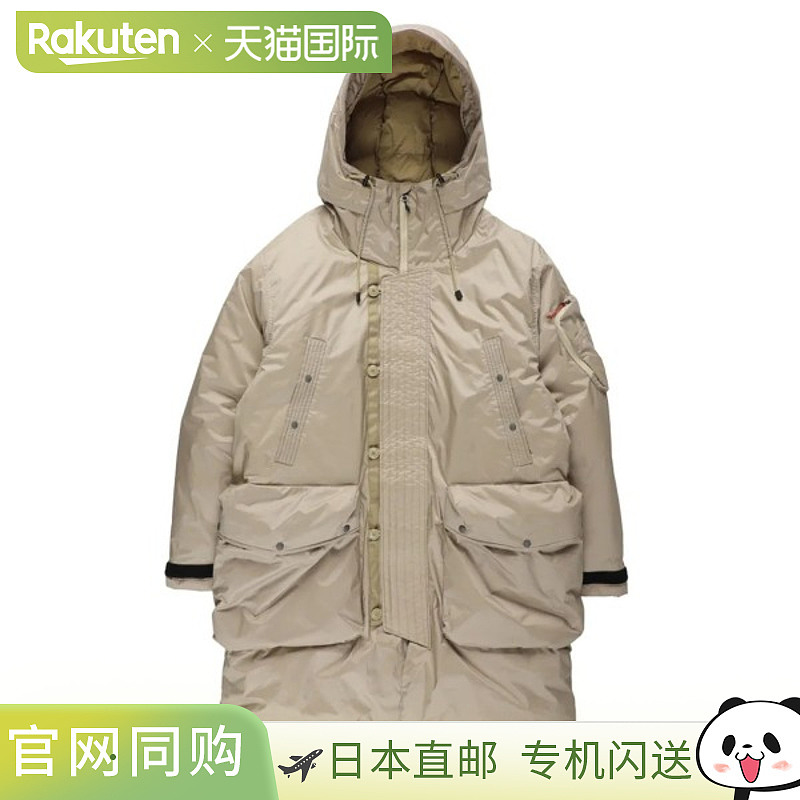 日本直邮NANGA AURORA TEX 羽绒服半大衣 M BEG ND2441-1C006