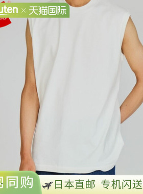 日本直邮Hanes T-SHIRTS SHIRO 无袖T恤 HM3B201-010 男款 HM3-B2