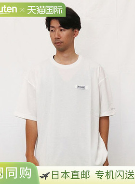 日本直邮Columbia Wear PM0799 Burn Nobel 短袖 T恤白色M 码