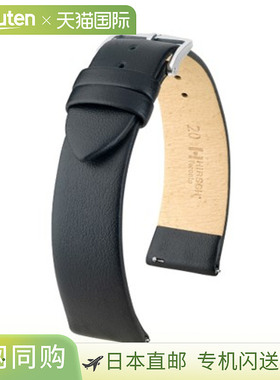 日本直邮03702050-2-20 HIRSCH Toronto 皮表带手表替换表带安装