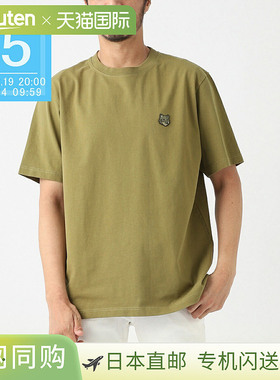 日本直邮MAISON KITSUNE 男士 圆领T恤 mm00127kj0118