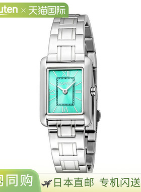 日本直邮ES1L476M0045 ESPRIT 石英绿松石蓝色女士手表