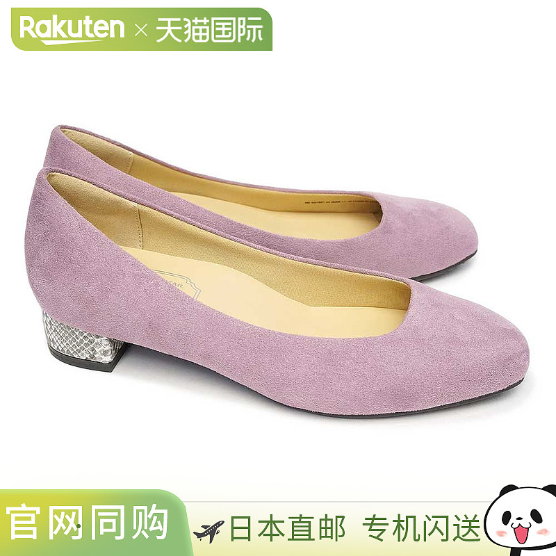 Moonstar Sugata 高跟鞋 SGT601 低跟 3cm 3E 宽松女士办公室宽 S