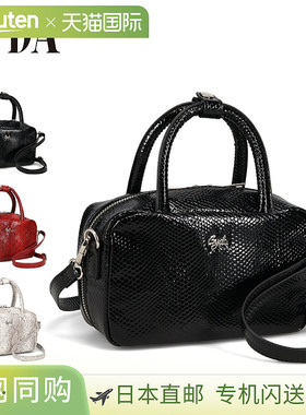 日本直邮GYDA Jada 包女士轻便波士顿包/单肩包斜挎包黑色红色多G