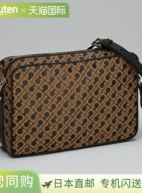 日本直邮GHERARDINI 女士单肩包GHB0112 TOFFE棕色/黑色奢华时尚