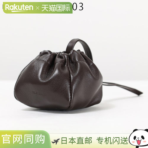 JIL SANDER RIPPL 手提包波纹迷你手提包袋真皮徽标女士 J08WD003