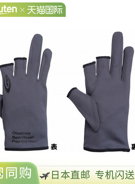 日本直邮OSP Breath Inner 手套灰色/印花黑色S 码