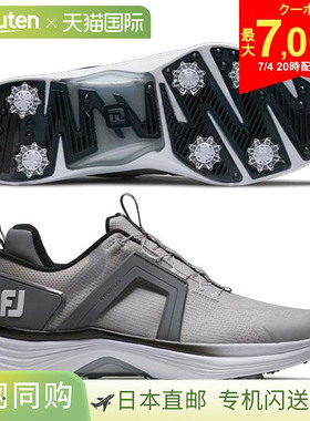 FootJoy Hyperflex Boa 55478 软钉高尔夫球鞋 灰色 x 白色