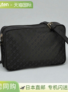 日本直邮GHERARDINI 女士单肩包GHB0112 EXCAL黑色奢华时尚斜挎可