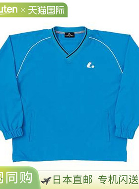 日本直邮LUCENT 运动衫轻便套头衫蓝色长袖上衣服装衣服吸汗速干