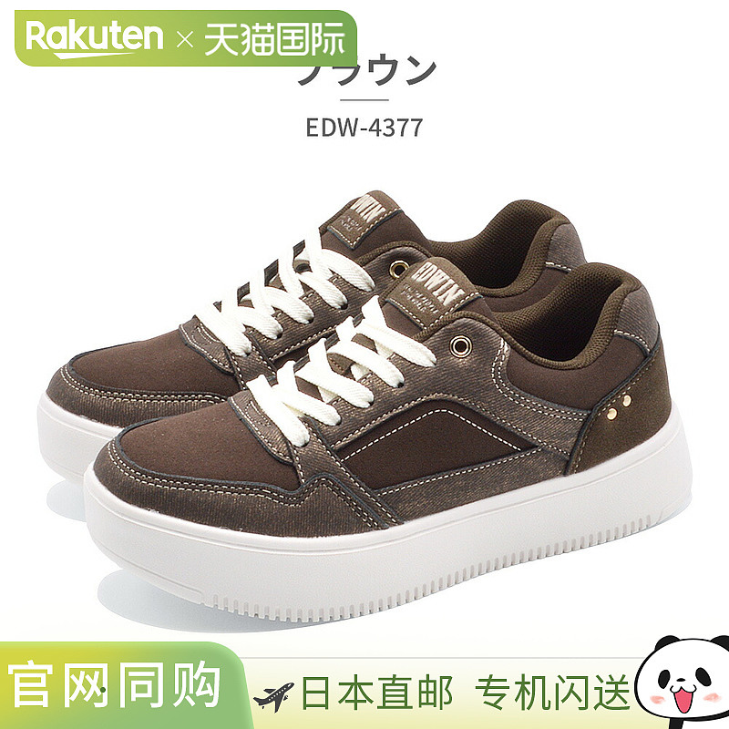 日本直邮EDWIN 女士运动鞋 EDW-4377 轻质设计