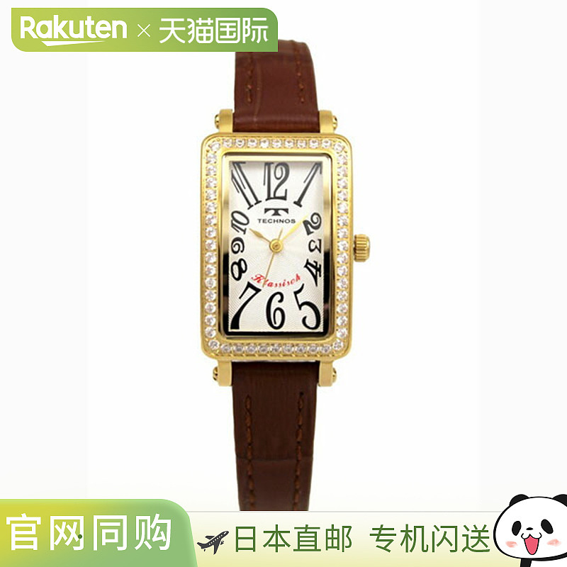 日本直邮T9935GS TECHNOS 女士手表
