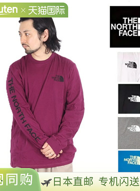日本直邮North Face 长袖T恤 男款 女款 标志 情侣款 Link Codina