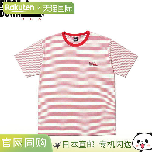 日本直邮FIRST DOWN S/S TEE COTTON JERSEY First Down 短袖T恤