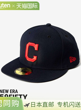日本直邮New Era 59FIFTY 5950 MLB 克利夫兰印第安人队原版棒球
