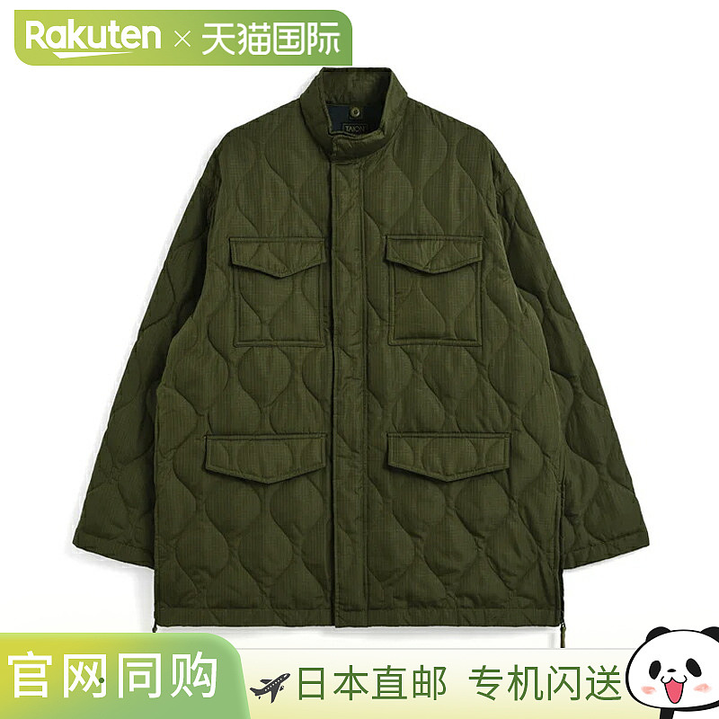 日本直邮TAION M65 型羽绒服尺码 LD.OLIVETAION-M65WZML-1