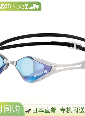 日本直邮View 泳镜 BLADEFZERO 烟熏 x 蓝色