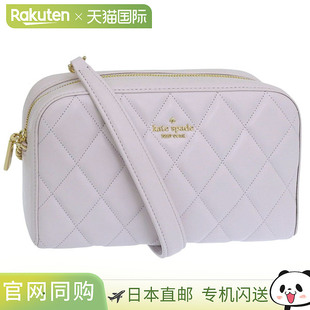 Spade KG425 女士单肩包粉色 迷你相机包 501 CAREY 日本直邮Kate