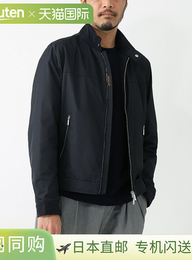 日本直邮MOORER 拉链夹克 Blouson 蓝色 男士 大号 有货 doron wk