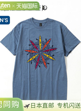 Liberty Graphics Sea Kayaks 男式短袖 T 恤时尚露营和户外活动