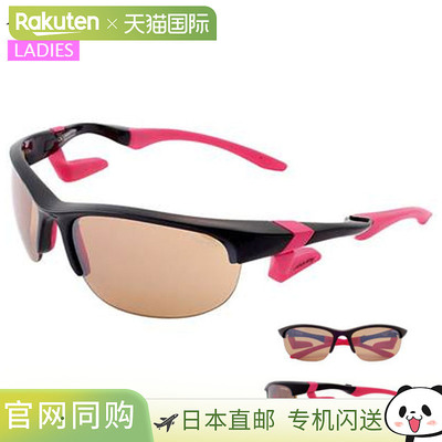 日本直邮AirFly 运动配件 女士运动太阳镜 BK AF102C5S AirFly 黑