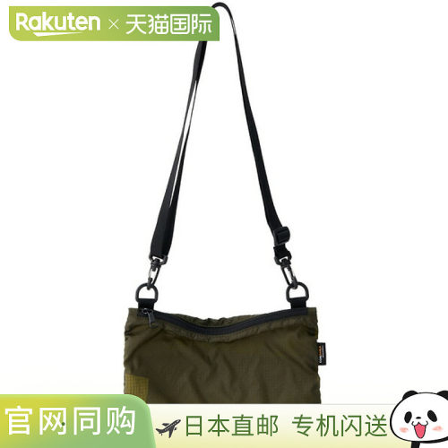 日本直邮KELTY AIRY FLAT POOCH S 户外单肩包 3259271926-橄榄绿