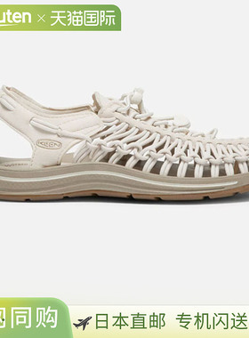 KEEN UNEEK 凉鞋W-WHITECAP CORNSTALK 1018698 女款
