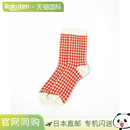 [R1506] RoToTo 格纹袜子 格纹袜子 袜子